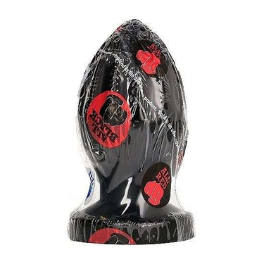 Buttplug All Black con Scanlature Profonde e Materiale Sicuro